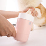 Pet automatic scrub-free foot cleaning