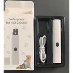 Pet Nail Grinder with light USB RECHARGABLE