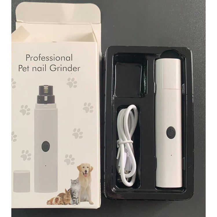 Pet Nail Grinder with light USB RECHARGABLE