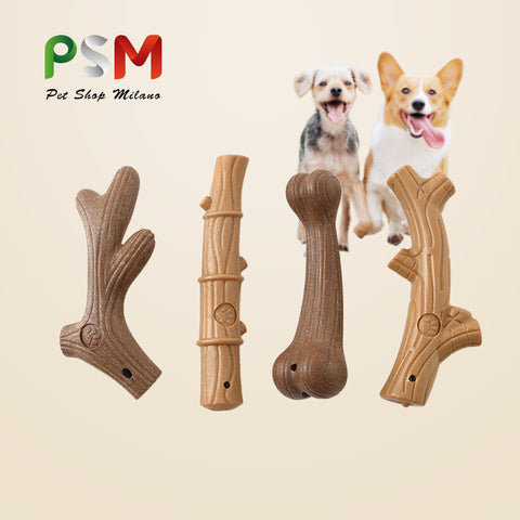 Dog Molar Toys Bone Bamboo Molars BITE RESISTANCE LARGE SIZE