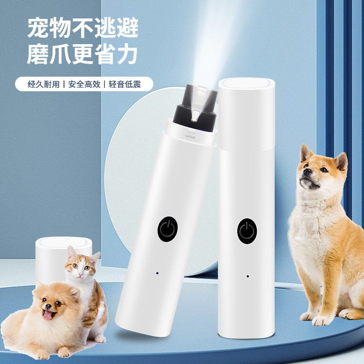 Pet Nail Grinder with light USB RECHARGABLE