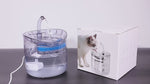 Pet water dispenser automatic cycle fountain