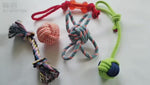 Dog Cotton Rope Toy Set Knots bite