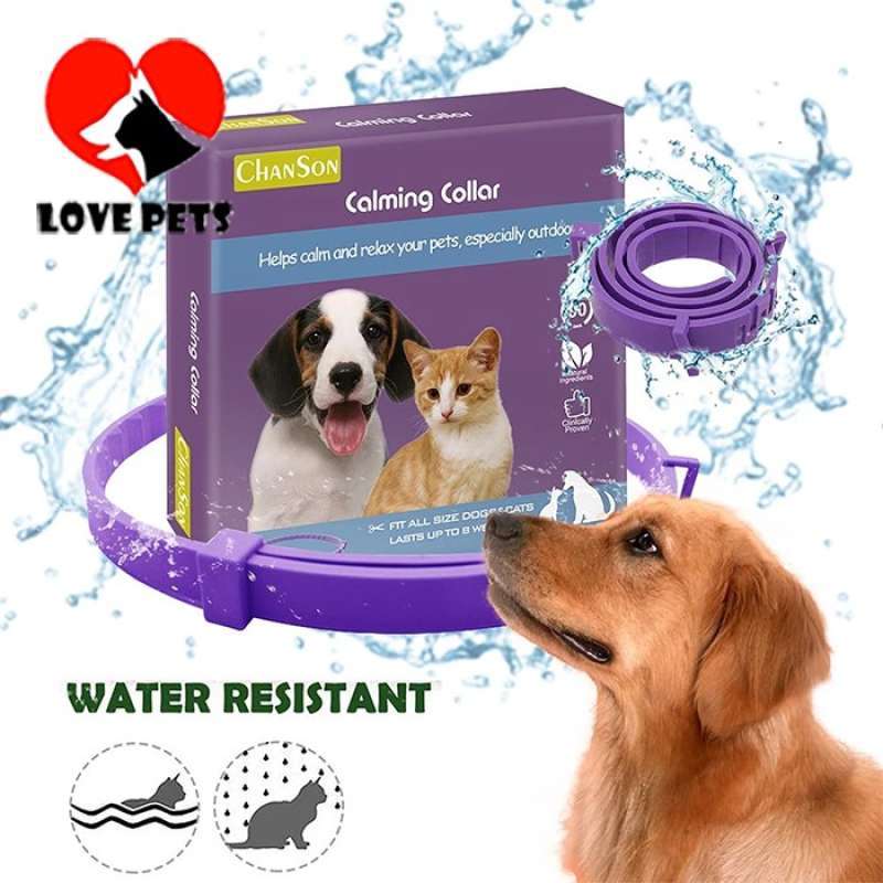Chanson Pet Calming Collar Relieve Anxiety Soothing Calm Pet Collar